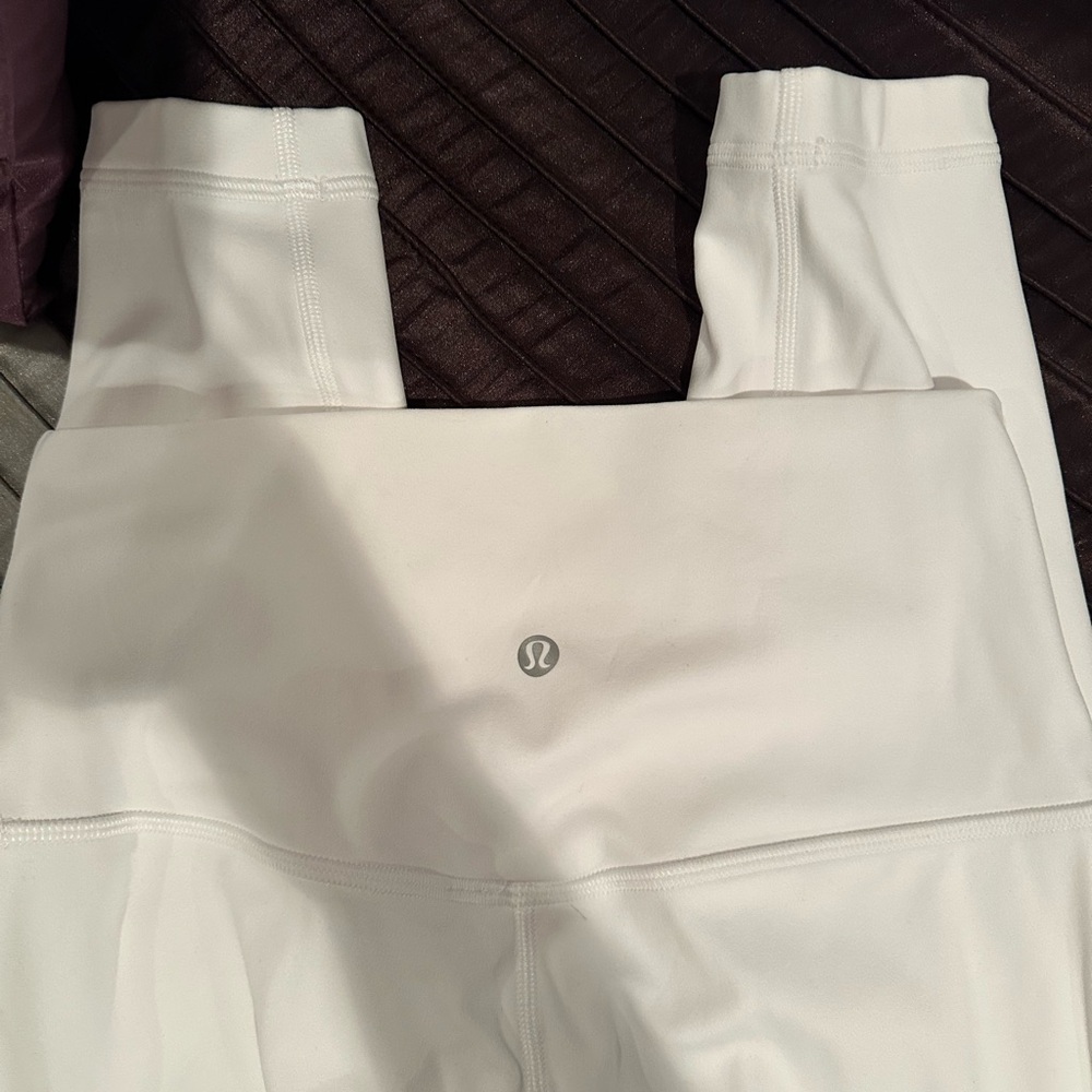 lululemon athletica Women's White Align Leggings NEW!!